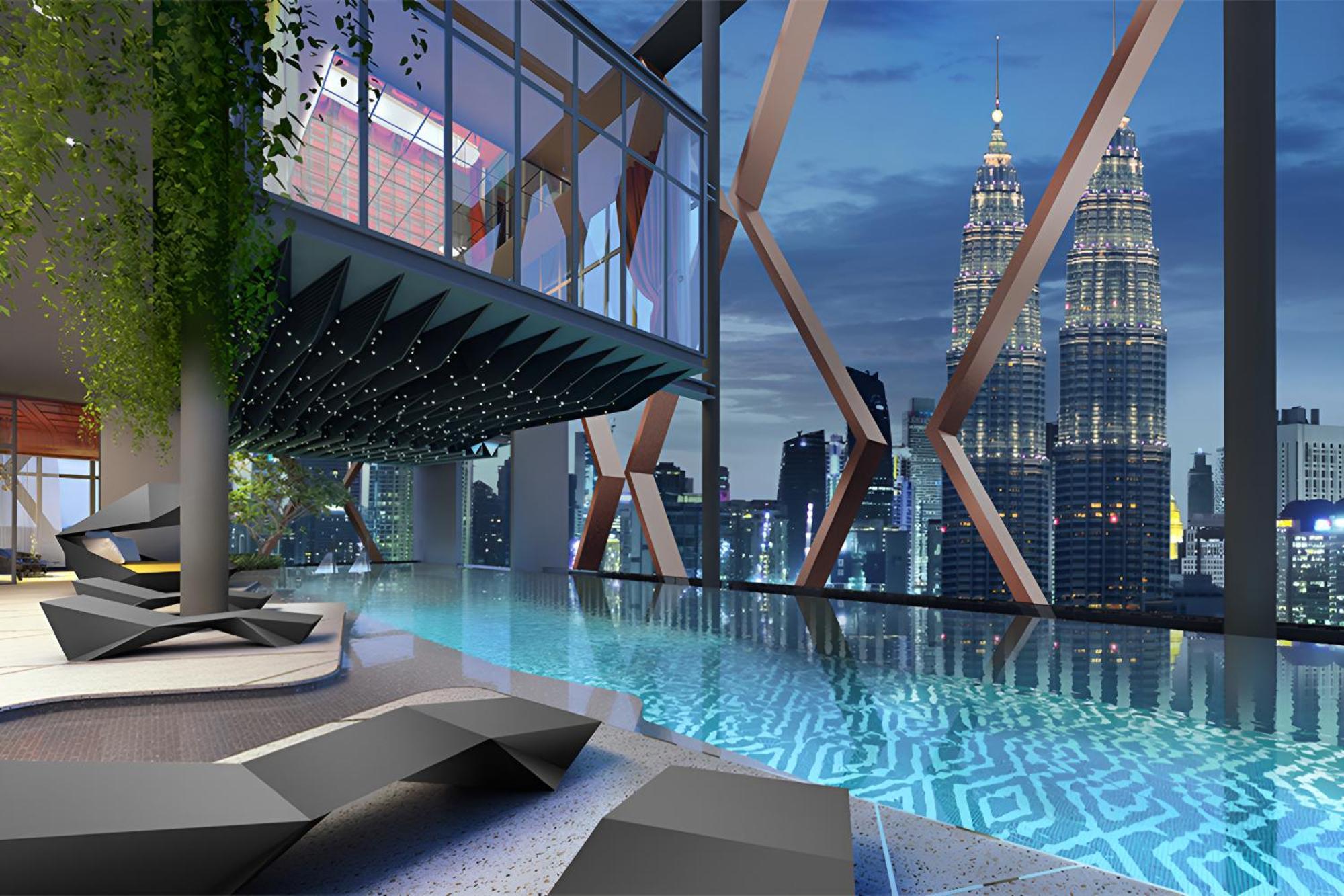 Scarletz Suites Klcc Kuala Lumpur Exteriér fotografie